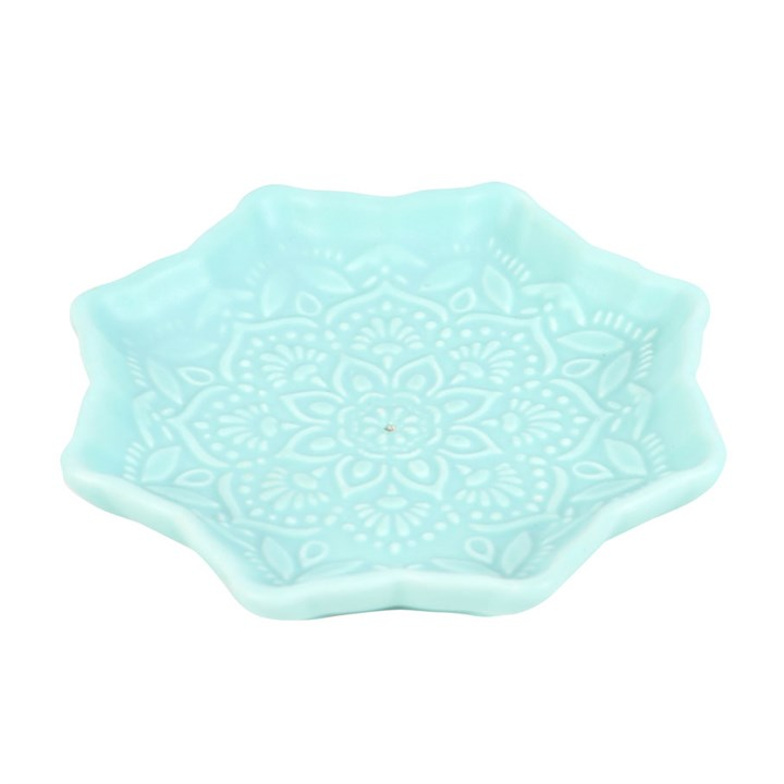Blue Mandala Incense Stick Holder