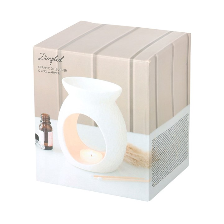 Dimpled Oil Burner and Wax Warmer