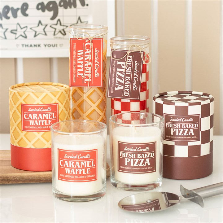 Fresh Baked Pizza Scented Tube Candle