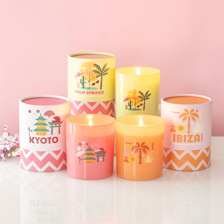 Kyoto Bamboo & Cherry Blossom Scented Candle