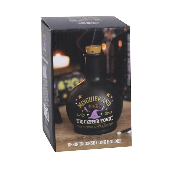 Mischief and Magic Potion Bottle Incense Cone Holder