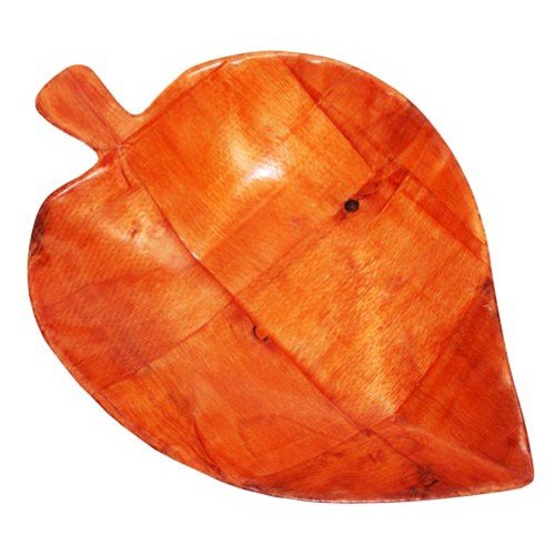 Med Cottonwood Leaf Shaped Baskets - 20cm