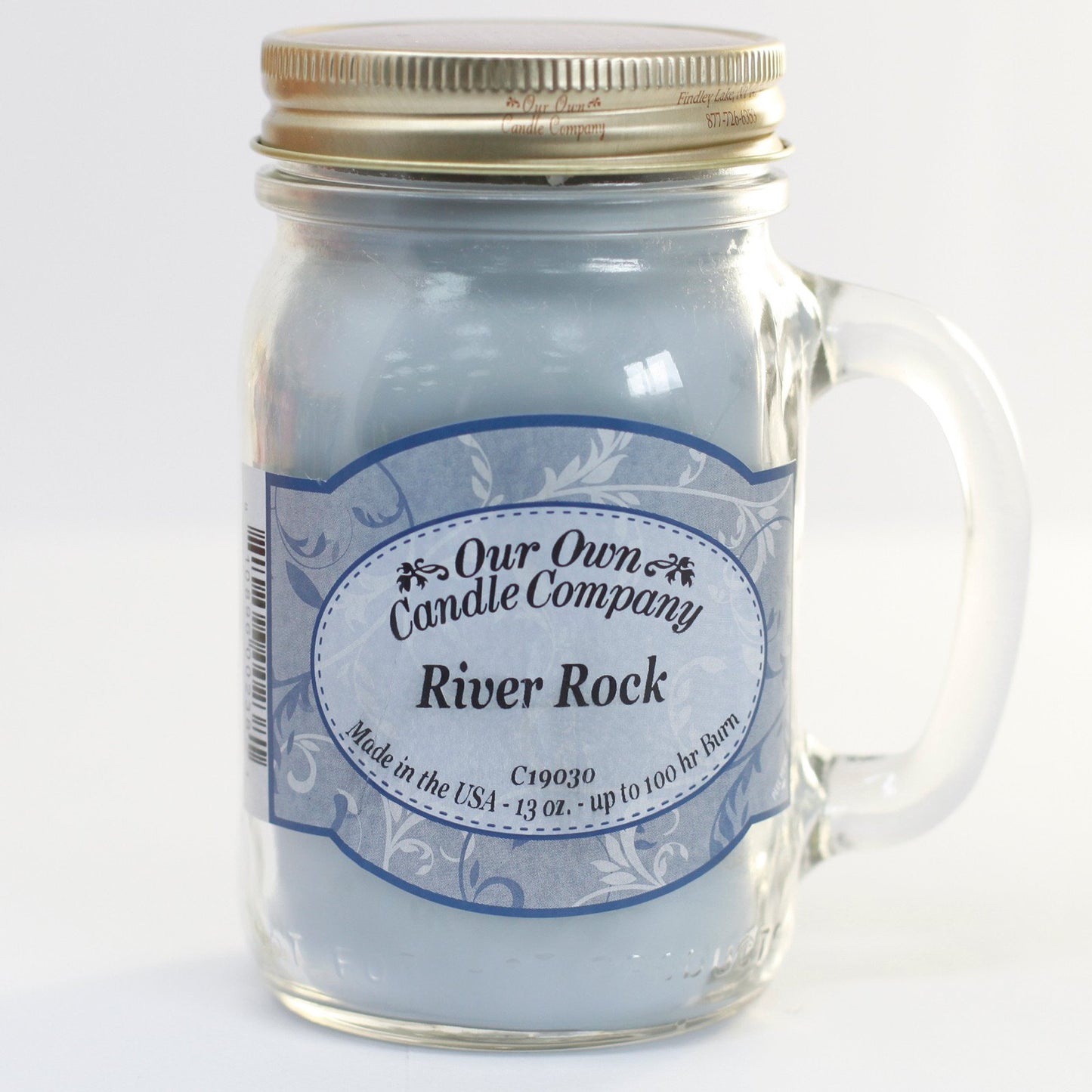 Our Own Candle Company Scented Candle Jar - 'River Rock' fragrance