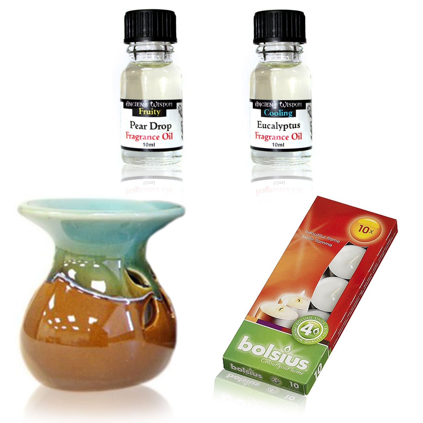 Oil Burner Kit Eucalyptus & Pear Drop