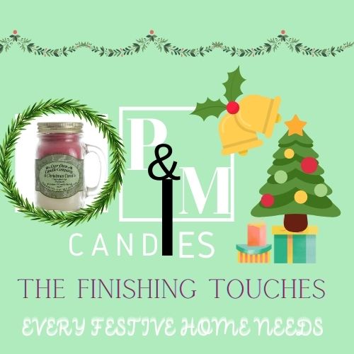 P&M Candles Granite (Grey) Dinner Candle (Pack of 5)