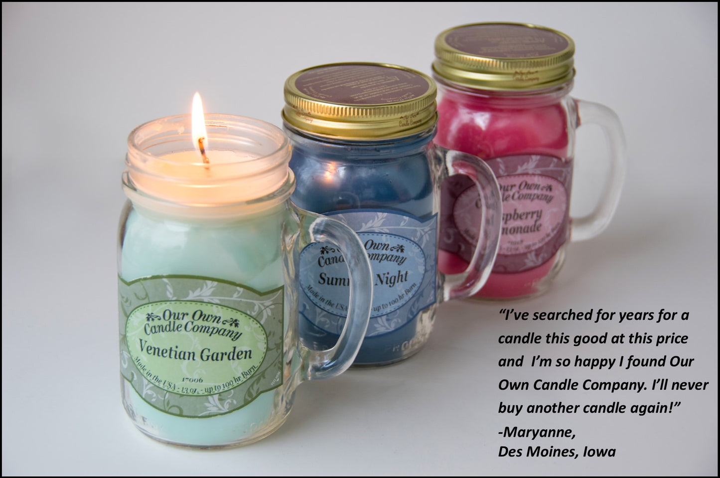 Our Own Candle Company Pumpkin Spice Scented Candle