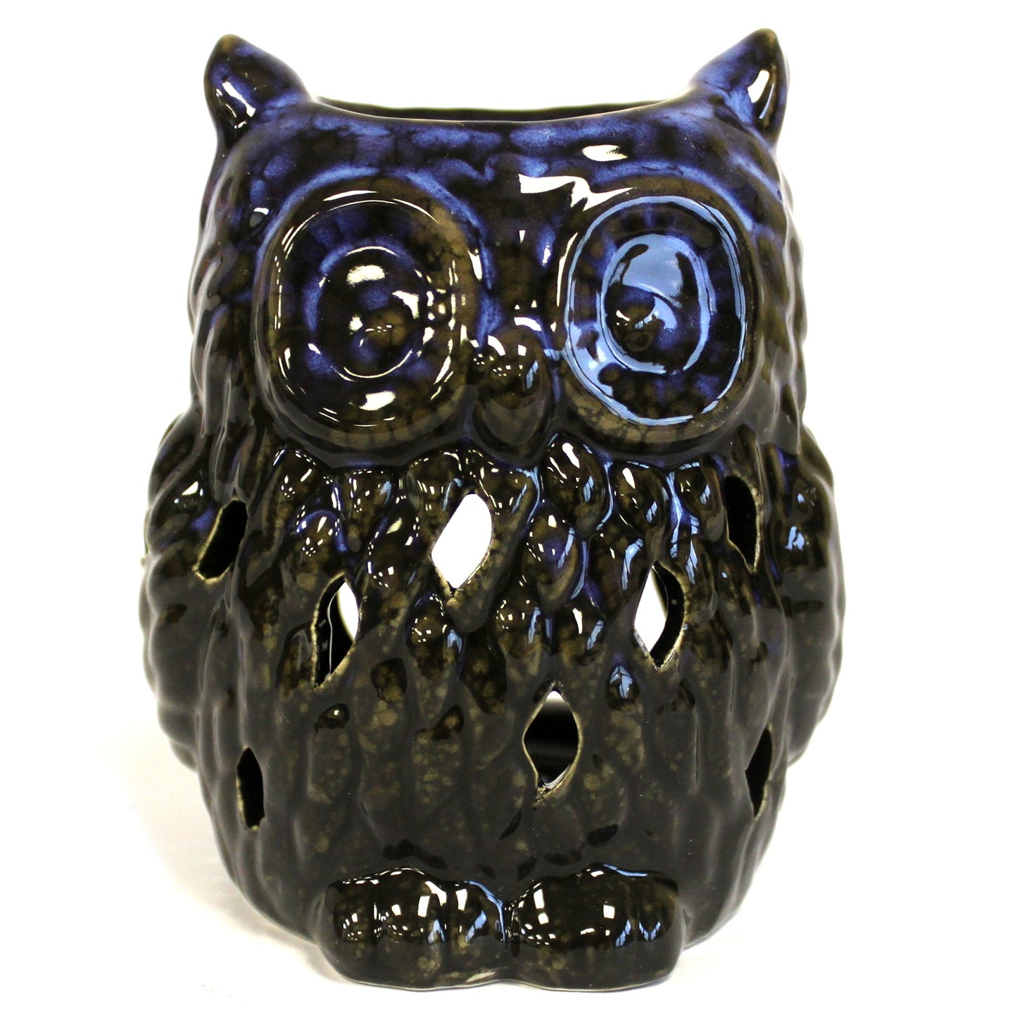 Classic Rustic Oil Burner - Owl Front on (assorted)