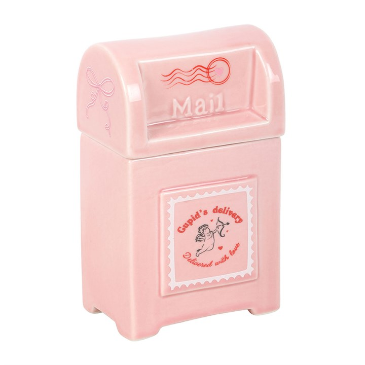 Cupid's Delivery Valentine Postbox Oil Burner