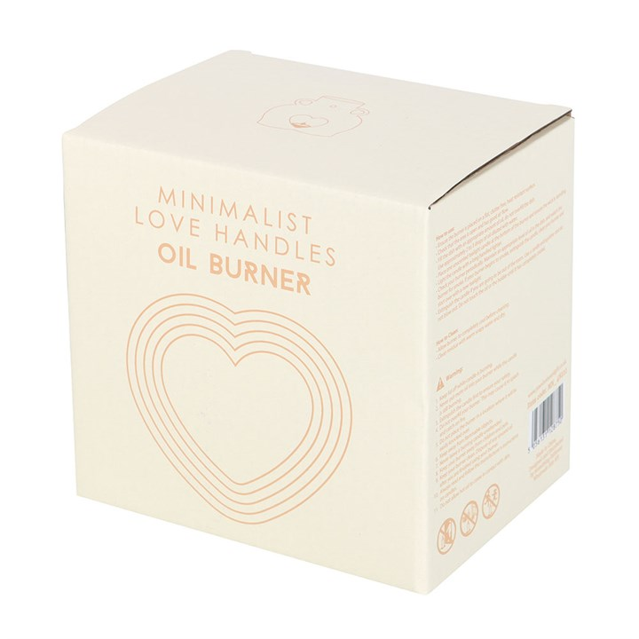 Cream Speckle Bum Oil Burner