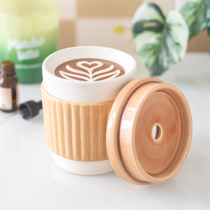 Coffee Cup Oil Burner
