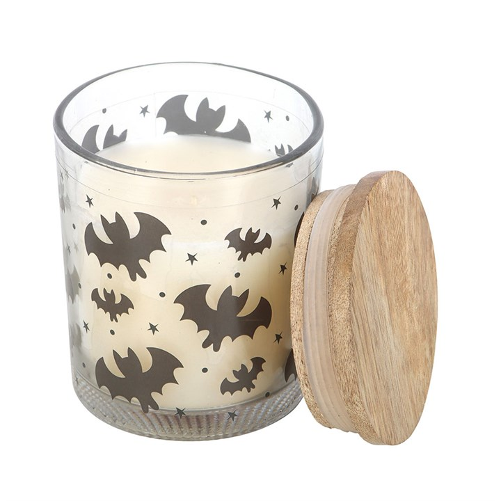 Bat Print Mulberry Candle