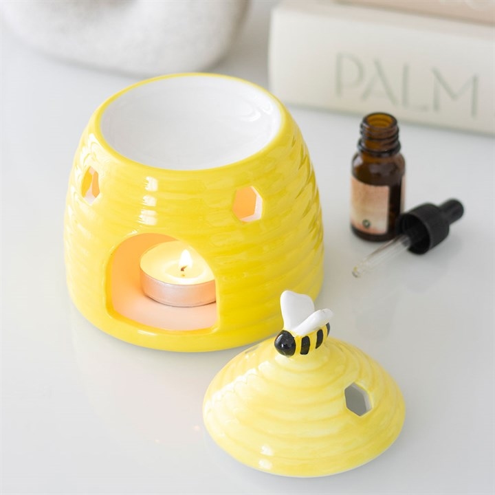 Yellow Beehive Oil Burner