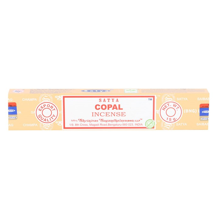 Set of 12 Copal Incense Sticks by Satya (12/50)
