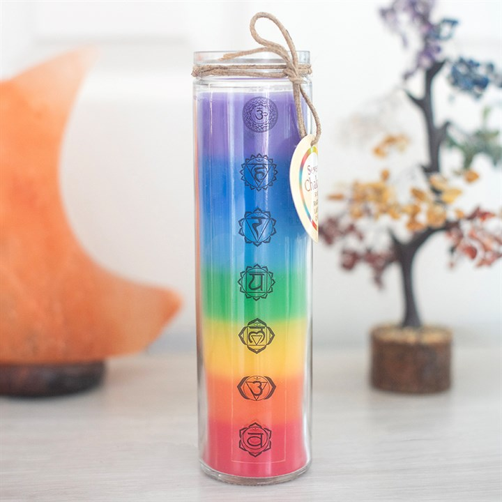 Tall Chakra Candle