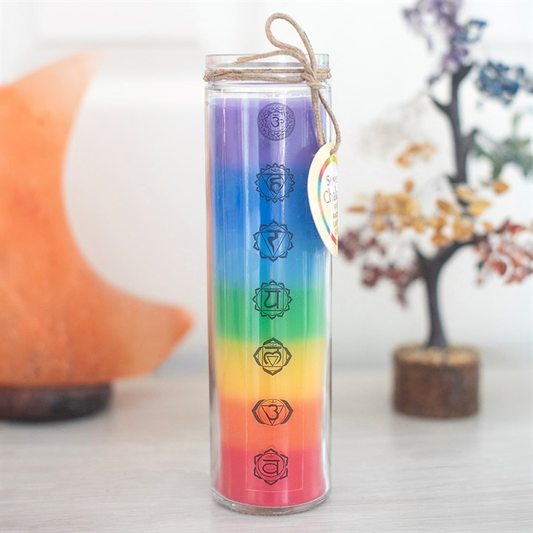 Tall Chakra Candle