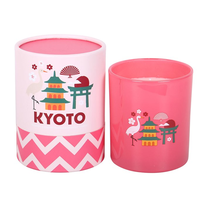 Kyoto Bamboo & Cherry Blossom Scented Candle