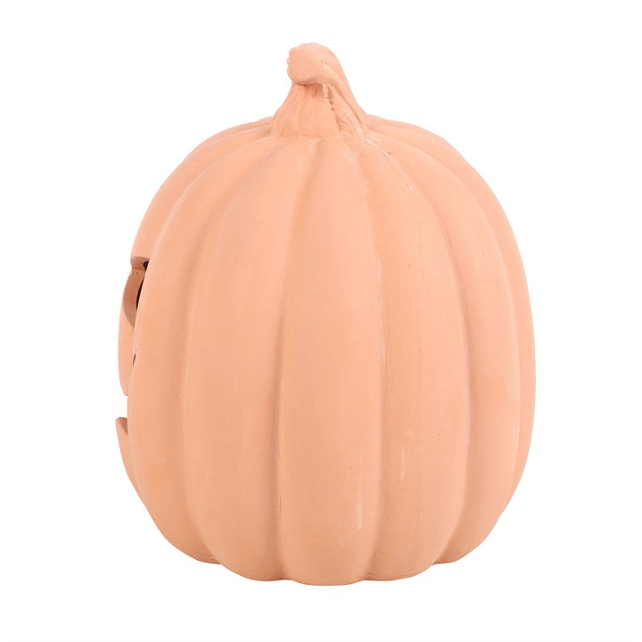 15cm Terracotta Pumpkin Ornament