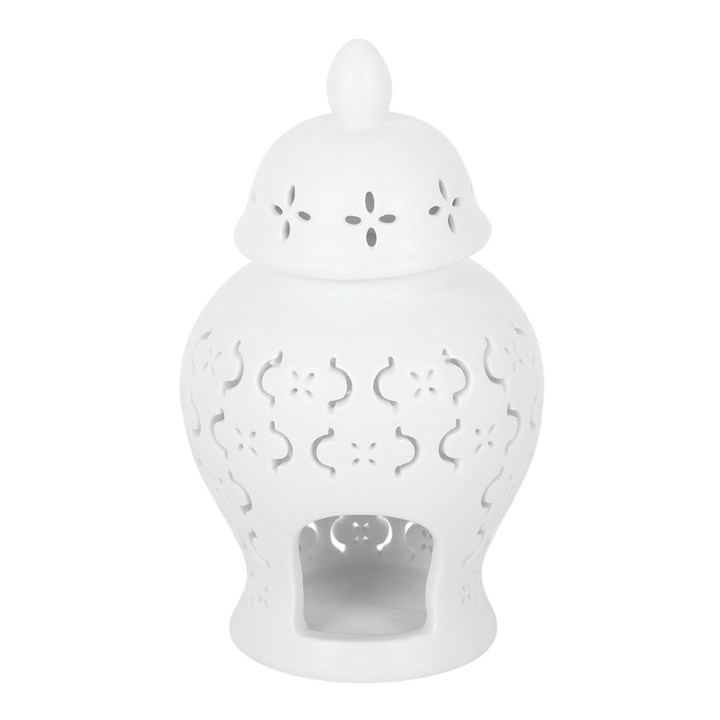 Moroccan Lantern Cut Out Oil Burner and Wax Warmer