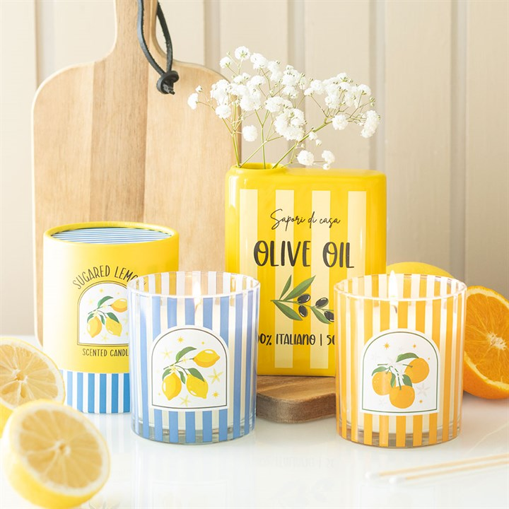 Sugared Lemon Scented Candle