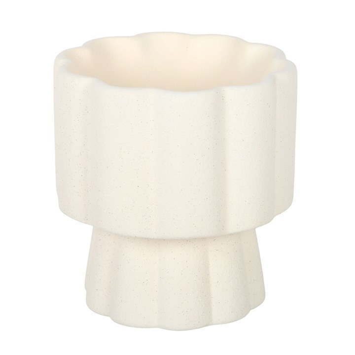 Scalloped Pedestal Oil Burner