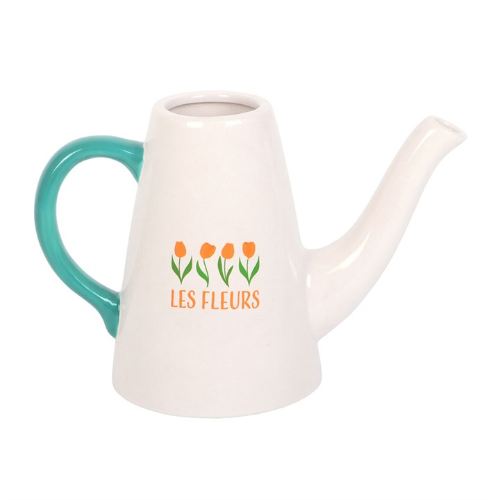 Les Fleurs Tulip Ceramic Watering Can