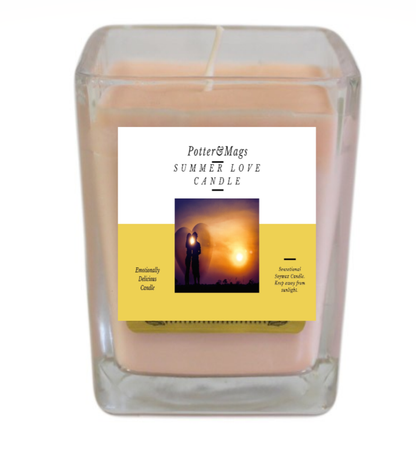 Potter&Mags Luxury Soywax Scented Candle - Summer Love