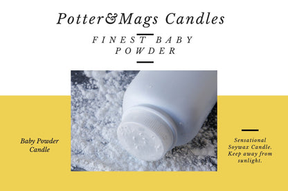 Potter&Mags Luxury Soywax Scented Candle - Mediterranean Salad