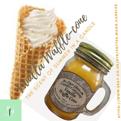 Our Own Candle Company 'Vanilla Wafflecone' Scented Candle
