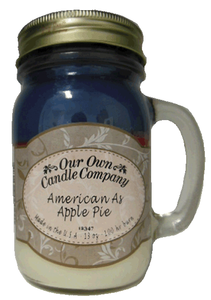 Our Own Candle Company American as Apple Pie Scented Candle